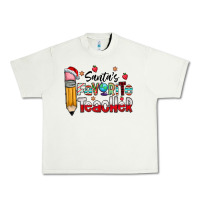 Pistachio Santa Favorite Teacher Urban Heavy Tee - CowhideDigitalArt