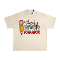 Sandshell Santa Favorite Teacher Urban Heavy Tee - CowhideDigitalArt