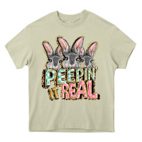 Mossy peepin' it real easter day Heavy Core Tee - FaDigitalArtStudio