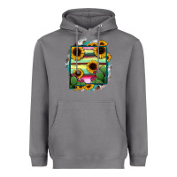 Storm New Mexico Map Sunflower Cactus Serape Heavyweight Hoodie - RanaPortraitStore