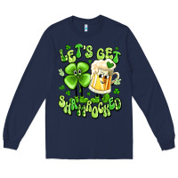 Navy let's get shamrocked Long Sleeve Tee - Artiststas