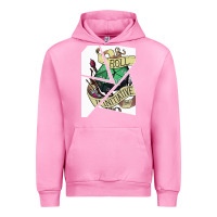 Fuchsia Pink ROLL INITIATIVE Urban Hoodie - Bettercallsaul