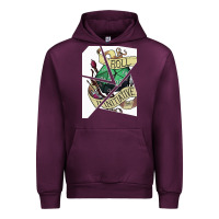 Mauve Wine ROLL INITIATIVE Urban Hoodie - Bettercallsaul