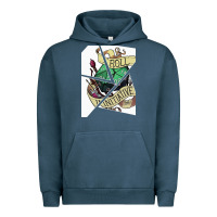 Pigment Midnight Navy ROLL INITIATIVE Urban Hoodie - Bettercallsaul