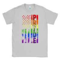 Moon Dust lgbtq pride american flag Classic Tee - FaDigitalArtStudio