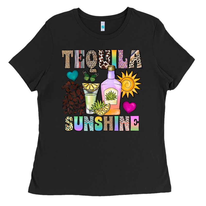 Tequila Sunshine Ladies Tee by CowhideDigitalArt | Teevron