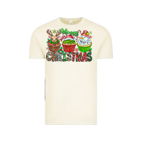 Vintage Arctic Merry Christmas Vintage Tee - CowhideDigitalArt