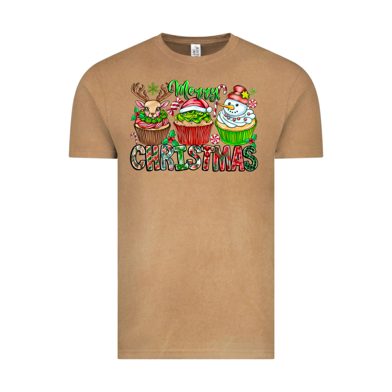 Merry Christmas Vintage Tee by CowhideDigitalArt | Teevron