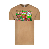 Vintage Camel Merry Christmas Vintage Tee - CowhideDigitalArt