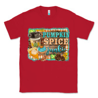 Red pumpkin spice junkie Classic Tee - BarkalooDesign