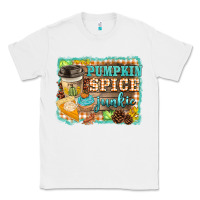 White pumpkin spice junkie Classic Tee - BarkalooDesign