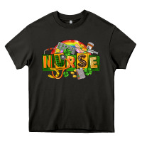Asphalt nurse st patricks Heavy Core Tee - FaDigitalArtStudio