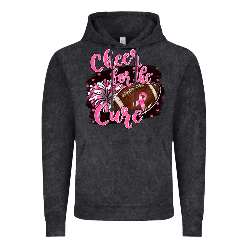 Cheer For The Cure Vintage Hoodie by BarkalooDesign | Teevron