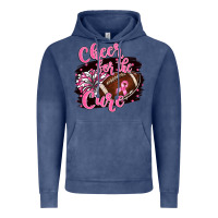 Vintage Denim cheer for the cure Vintage Hoodie - BarkalooDesign