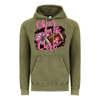 Vintage Olive cheer for the cure Vintage Hoodie - BarkalooDesign