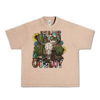 Burro summer down cowboy Urban Heavy Tee - CowhideDigitalArt