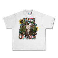 Lunar Rock summer down cowboy Urban Heavy Tee - CowhideDigitalArt