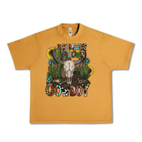 Peanut Butter summer down cowboy Urban Heavy Tee - CowhideDigitalArt