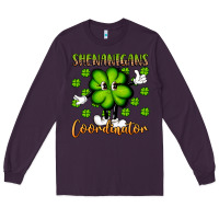 Plum shenanigans coordinator st patrick s day artiststas Long Sleeve Tee - Artiststas
