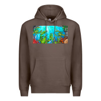 Coffee lobster license plate Premium Hoodie - BarkalooDesign