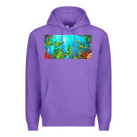 Purple lobster license plate Premium Hoodie - BarkalooDesign