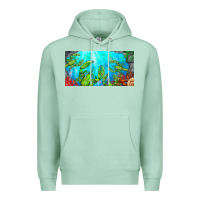 Seafoam lobster license plate Premium Hoodie - BarkalooDesign