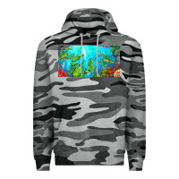 Slate Camo lobster license plate Premium Hoodie - BarkalooDesign