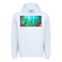 White lobster license plate Premium Hoodie - BarkalooDesign