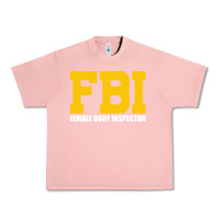 Salmon FBI, Female Body Inspector Funny Urban Heavy Tee - DesigneFamous