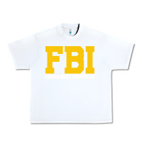 White FBI, Female Body Inspector Funny Urban Heavy Tee - DesigneFamous
