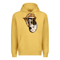 Antique Gold Western Leopard Cowhide Tongue Premium Hoodie - Jasminsmagicworld