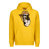 Lemon Western Leopard Cowhide Tongue Premium Hoodie - Jasminsmagicworld