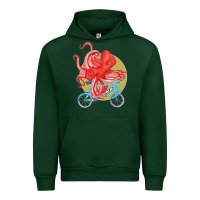 Foreset Green Cycling octopus Urban Hoodie - Bettercallsaul