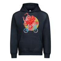 Navy Cycling octopus Urban Hoodie - Bettercallsaul