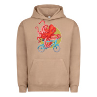 Pigment Burro Cycling octopus Urban Hoodie - Bettercallsaul