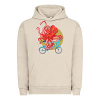 Pigment French Oak Cycling octopus Urban Hoodie - Bettercallsaul