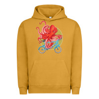 Pigment Peanut Butter Cycling octopus Urban Hoodie - Bettercallsaul