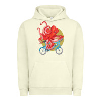 Pigment Pistachio Cycling octopus Urban Hoodie - Bettercallsaul