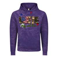 Cloud Purple Love My Soldier Vintage Hoodie - BarkalooDesign