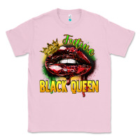 Bubblegum Pink Future black queen Classic Tee - FaDigitalArtStudio
