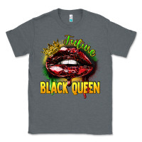 Charcoal Heather Future black queen Classic Tee - FaDigitalArtStudio