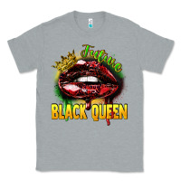 Heather Grey Future black queen Classic Tee - FaDigitalArtStudio