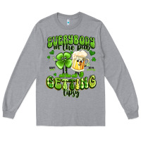 Heather Grey everybody in the pub getting tipsy artiststas Long Sleeve Tee - Artiststas