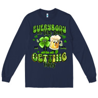 Navy everybody in the pub getting tipsy artiststas Long Sleeve Tee - Artiststas
