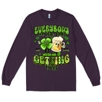 Plum everybody in the pub getting tipsy artiststas Long Sleeve Tee - Artiststas