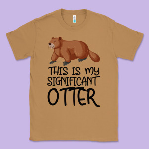 This Is My Significant Otter Classic Tee Designed By Bettercallsaul