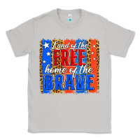 Moon Dust Land of the Free 4th of July Brushstroke Classic Tee - Jasminsmagicworld