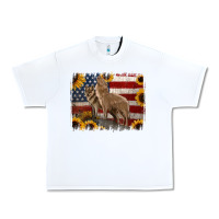 White American Wolves with Sunflower Background Png Urban Heavy Tee - Jasminsmagicworld