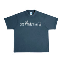 Uss Nimitz Navy Supercarrier Aircraft Carrier Gift Urban Heavy Tee | Teevron