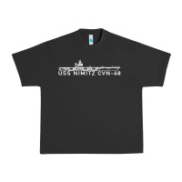 Pigment Black uss nimitz navy supercarrier aircraft carrier gift Urban Heavy Tee - DesigneFamous